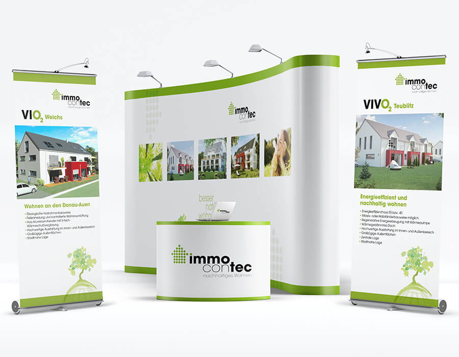 Immocontec – Messeauftritt – Ansicht 2